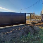 Забор из профнастила 5 Решетниково ЛО